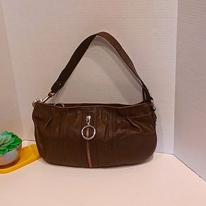 Via Spiga Leather Shoulder Satchel Bag